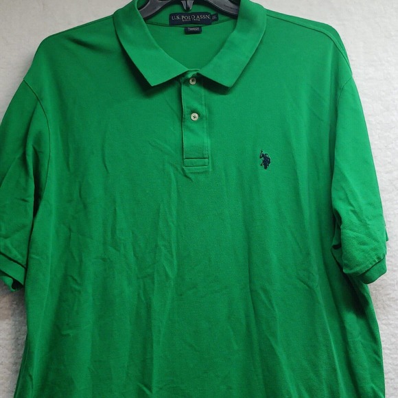 U.S. Polo Assn. Men's Short Sleeve Polo Green Color Size‎ 2XL - Picture 3 of 11